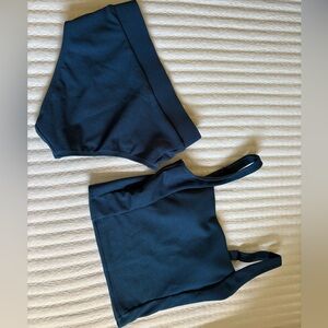 Geode Black and Blue Sweater